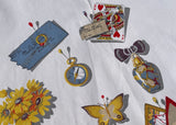 Vintage Wilendur Pin-Ups Momentos Tablecloth