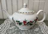 A Cup of Christmas Tea Teapot by Warren Hanson