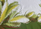Vintage California Hand Prints CHP Pampas Grass Tablecloth