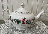 A Cup of Christmas Tea Teapot by Warren Hanson