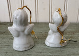 Vintage Christmas Angels  Bell Ornaments Japan