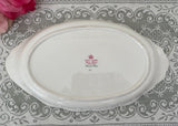 Vintage Royal Albert Blossom Time Small Oval Serving Dish Tray