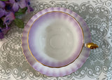 Vintage Royal Albert Rainbow Purple Montrose Teacup and Saucer