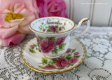 Vintage Miniature Royal Albert Flower of the Month Teacup November Mum