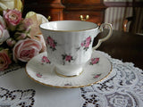 Vintage Pink Roses Teacup and saucer - The Pink Rose Cottage 