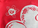 Vintage Handkerchief Folds into a Valentines Heart - The Pink Rose Cottage 