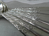 Vintage Rogers "Always" Silver Plated Dessert Soup Spoons - The Pink Rose Cottage 
