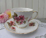 Vintage Pink Daisy Teacup and Saucer - The Pink Rose Cottage 