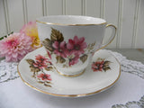 Vintage Pink Daisy Teacup and Saucer - The Pink Rose Cottage 