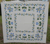 MWT Vintage Garden State House of Prints Americana Tablecloth - The Pink Rose Cottage 