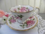 Vintage Royal Standard "Orleans Rose" Teacup and Saucer - The Pink Rose Cottage 