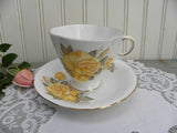 Vintage Yellow Rose Teacup and Saucer - The Pink Rose Cottage 