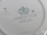 Vintage Johnson Bros Friendly Village Coaster Butter Pat - Well at Spring Time - The Pink Rose Cottage 