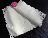 Vintage Unused Hand Embroidered Linen Azores Portugal Table Runner 16