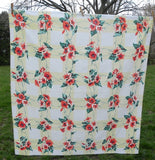 Vintage Wilendur "Morning Glory" Tablecloth - The Pink Rose Cottage 