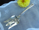 Antique Rockford Longfellow Silver Plate Beef Serving Fork - The Pink Rose Cottage 