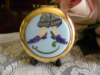 Estee Lauder If The Shoe Fits Casual Loafer Powder Compact MIB - The Pink Rose Cottage