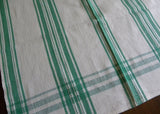 Vintage Unused Cannon Super-Do Dish Kitchen Green Plaid Towel