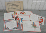 Unused Vintage Sears Roebuck Christmas Postcards Santa Claus