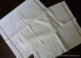 Pair of Unused Vintage Cannon Striped Kitchen Dish Towels