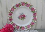 Vintage Lady Alexander Rose Demitasse Teacup and Luncheon Plate