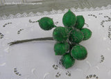 Vintage Small Sugared Lime Fruit Floral Millinery Picks