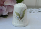 Vintage Lily of the Valley Duchess Bone China Timble