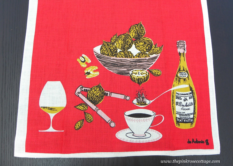 Tea Towel Retro Bless This House Colonial Kitchen Items 1950s Luther T –  Antiques And Teacups