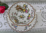 Vintage Anysley Pink Roses and Blossoms Pagoda Teacup and Saucer