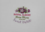 Vintage Royal Albert Sweet Violets Candy Bowl Dish