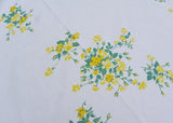 Vintage Wilendur Tablecloth Princess Rose Yellow