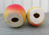 Vintage Apple and Pear Fruit Salt and Pepper Shakers