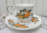 Vintage Elizabethan Florida Oranges Teacup