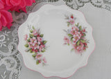 Vintage Royal Albert Blossom Time Series Apple Blossom Coaster Dish