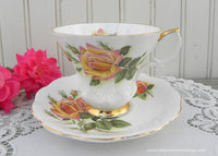 Vintage Royal Albert Sweetheart Roses Margaret Teacup and Saucer