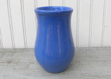 Vintage Royal Blue Pottery Vase