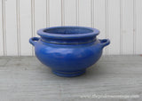 Vintage Royal Blue Roseville Pottery Jardiniere Planter