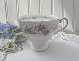 Vintage Tuscan Pink Teacup with Pink Flowers - The Pink Rose Cottage 
