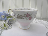 Vintage Tuscan Pink Teacup with Pink Flowers - The Pink Rose Cottage 