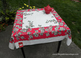 Vintage MWT Royal Art Dogwood Tablecloth