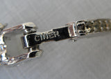 Vintage Ciner Clear Rhinestone Tennis Cocktail Bracelet