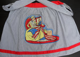 Vintage Betsy Ross George Washington Patriotic Apron by Theo