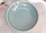 Vintage Teal Turquoise Petalware Platter Creamer and Symphony Berry Bowl