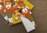 12 Vintage Hallmark Honeycomb Thanksgiving Boy and Girl Pilgrims