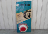 NIP Vintage Red and White Laundry Cloth Line