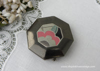 1930's Art Deco Seventeen Maison Jeurelle Powder Compact