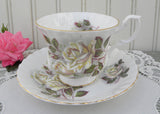 Vintage Royal Albert White Rose Teacup and Saucer