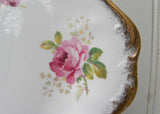 Vintage Royal Albert American Beauty Pink Rose Cookie Dessert Plate