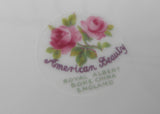 Vintage Royal Albert American Beauty Pink Rose Cookie Dessert Plate