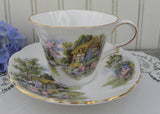 Vintage Royal Standard English Cottage Teacup and Saucer